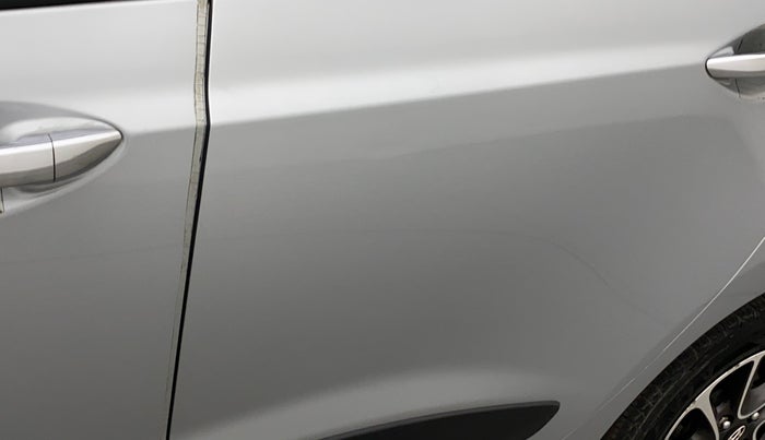 2019 Hyundai Grand i10 ASTA 1.2 KAPPA VTVT, Petrol, Manual, 36,459 km, Rear left door - Teflon Coating Done