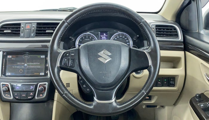 2017 Maruti Ciaz ALPHA 1.4 PETROL, Petrol, Manual, 79,277 km, Steering Wheel Close Up
