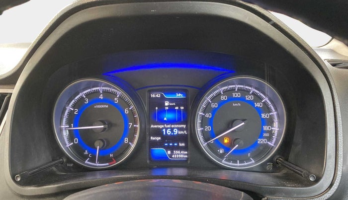 2021 Maruti Baleno ZETA PETROL 1.2, Petrol, Manual, 43,346 km, Odometer Image