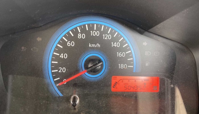 2016 Datsun Redi Go T (O), Petrol, Manual, 50,423 km, Odometer Image
