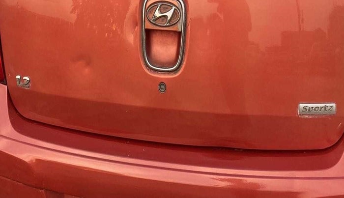 2010 Hyundai i10 SPORTZ 1.2, Petrol, Manual, 64,581 km, Dicky (Boot door) - Minor scratches