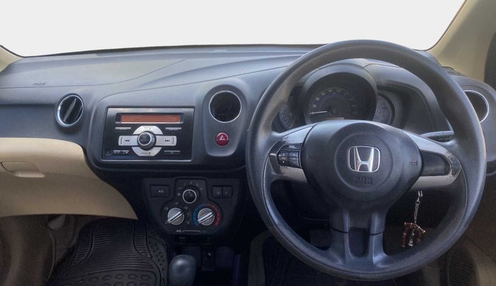 2015 Honda Brio VX AT, Petrol, Automatic, 45,642 km, Steering Wheel Close Up