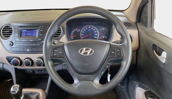 2015 Hyundai Grand i10 SPORTZ 1.2 KAPPA VTVT, Petrol, Manual, 73,274 km, Steering Wheel Close Up