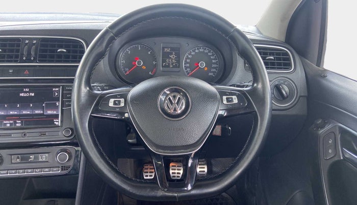 2018 Volkswagen Polo GT TDI, Diesel, Manual, 1,01,532 km, Steering Wheel Close Up