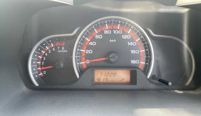 2017 Maruti Alto K10 VXI, Petrol, Manual, 71,220 km, Odometer Image