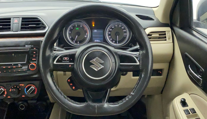 2017 Maruti Dzire VXI, Petrol, Manual, 85,962 km, Steering Wheel Close Up