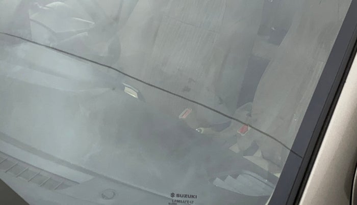 2017 Maruti Dzire VXI, Petrol, Manual, 85,962 km, Front windshield - Minor spot on windshield