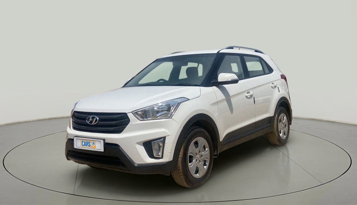 2017 Hyundai Creta E PLUS 1.6 PETROL, Petrol, Manual, 1,01,891 km, Left Front Diagonal