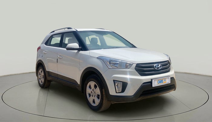 2017 Hyundai Creta E PLUS 1.6 PETROL, Petrol, Manual, 1,01,891 km, Right Front Diagonal