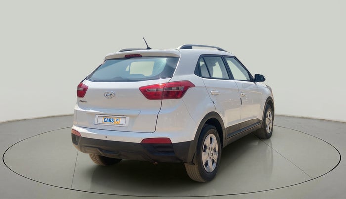 2017 Hyundai Creta E PLUS 1.6 PETROL, Petrol, Manual, 1,01,891 km, Right Back Diagonal