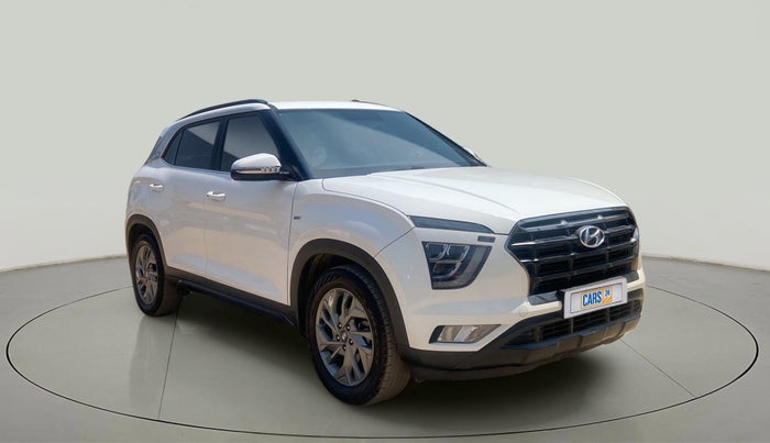 2020 Hyundai Creta SX (O) 1.4 TURBO DCT, Petrol, Automatic, 25,979 km, Right Front Diagonal