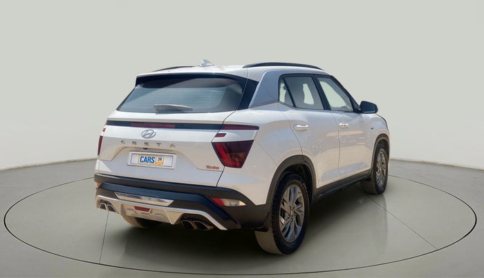 2020 Hyundai Creta SX (O) 1.4 TURBO DCT, Petrol, Automatic, 25,979 km, Right Back Diagonal