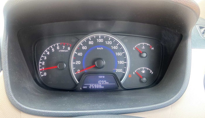 2017 Hyundai Grand i10 SPORTZ 1.2 KAPPA VTVT, Petrol, Manual, 25,986 km, Odometer Image
