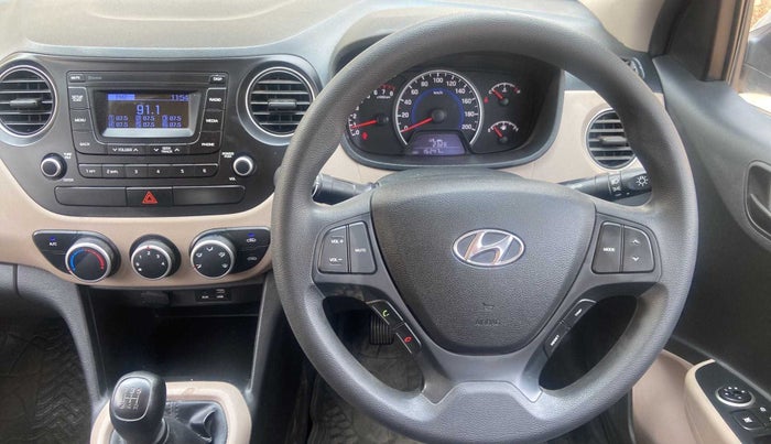 2019 Hyundai Grand i10 MAGNA 1.2 KAPPA VTVT, Petrol, Manual, 16,242 km, Steering Wheel Close Up