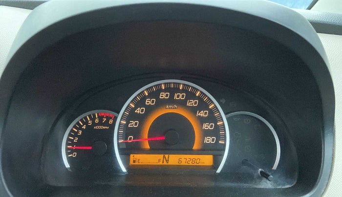 2016 Maruti Wagon R 1.0 VXI AMT, Petrol, Automatic, 67,338 km, Odometer Image