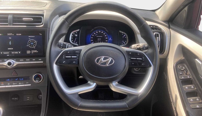 2021 Hyundai Creta SX (O) 1.5 DIESEL, Diesel, Manual, 46,643 km, Steering Wheel Close Up