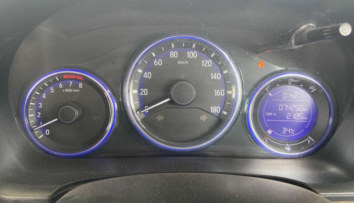 2017 Honda Amaze 1.2L I-VTEC VX, Petrol, Manual, 74,238 km, Odometer Image