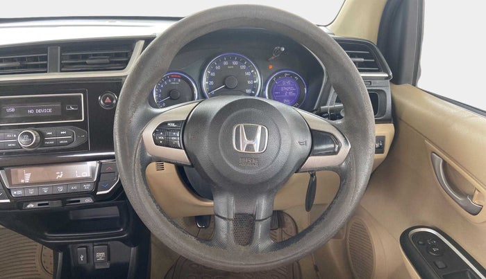 2017 Honda Amaze 1.2L I-VTEC VX, Petrol, Manual, 74,238 km, Steering Wheel Close Up
