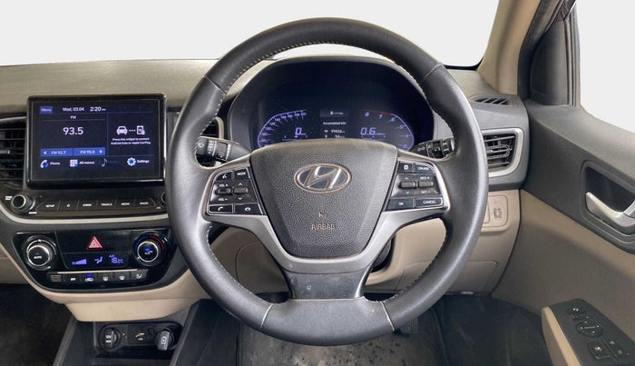 2021 Hyundai Verna SX 1.5 VTVT, Petrol, Manual, 47,464 km, Steering Wheel Close Up