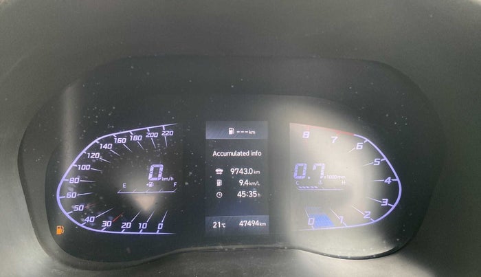 2021 Hyundai Verna SX 1.5 VTVT, Petrol, Manual, 47,464 km, Odometer Image