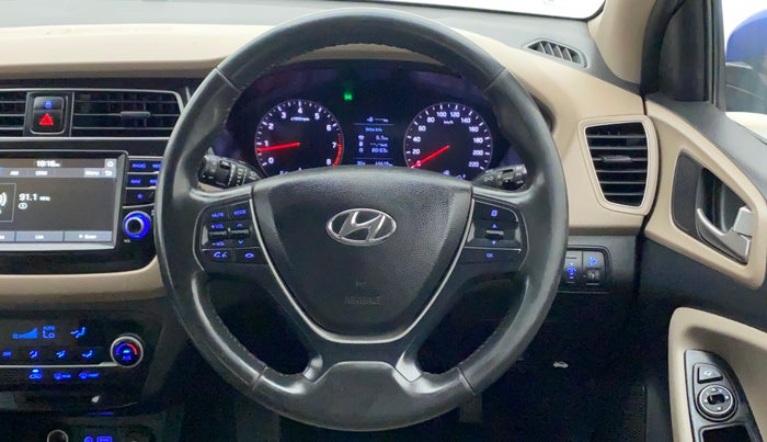 2019 Hyundai Elite i20 ASTA 1.2 (O), Petrol, Manual, 69,618 km, Steering Wheel Close Up