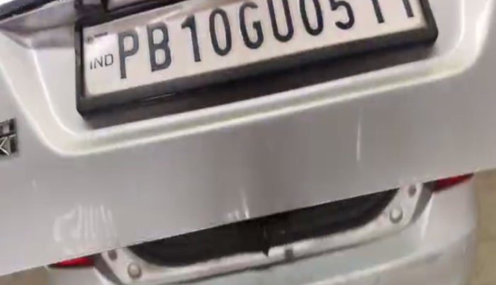 2018 Maruti Wagon R 1.0 VXI, Petrol, Manual, 70,676 km, Dicky (Boot door) - Paint has minor damage