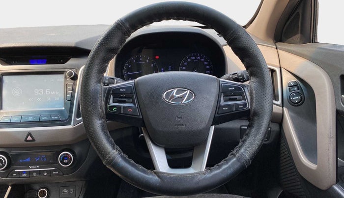 2016 Hyundai Creta SX PLUS 1.6 PETROL, Petrol, Manual, 76,317 km, Steering Wheel Close Up