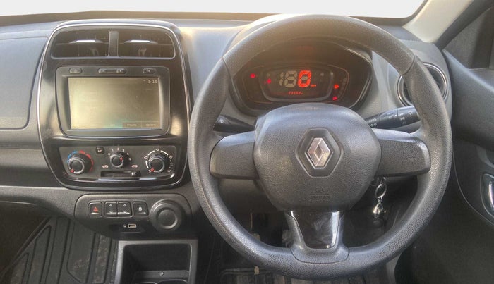 2019 Renault Kwid RXT 1.0 (O), Petrol, Manual, 23,550 km, Steering Wheel Close Up