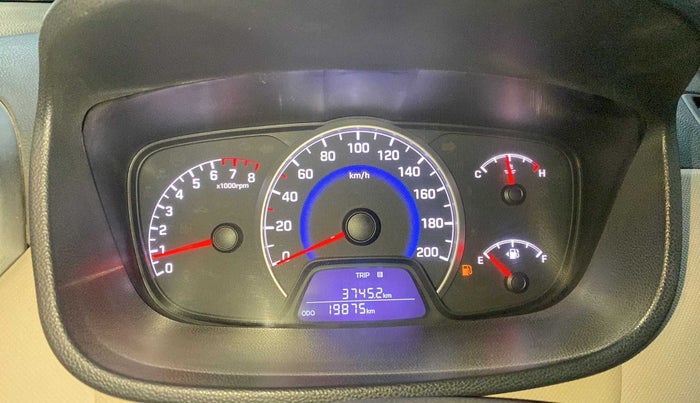 2017 Hyundai Grand i10 SPORTZ (O) 1.2 KAPPA VTVT, Petrol, Manual, 19,850 km, Odometer Image