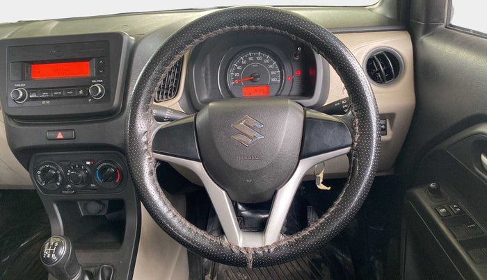 2019 Maruti New Wagon-R VXI 1.0, CNG, Manual, 48,698 km, Steering Wheel Close Up