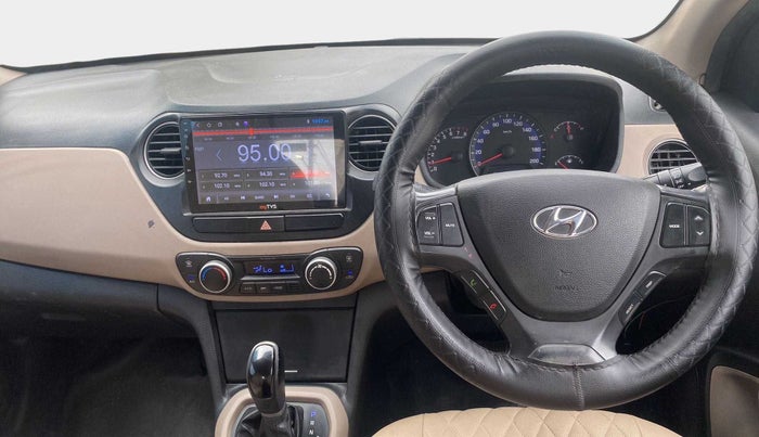 2014 Hyundai Xcent SX AT 1.2 (O), Petrol, Automatic, 45,111 km, Steering Wheel Close Up