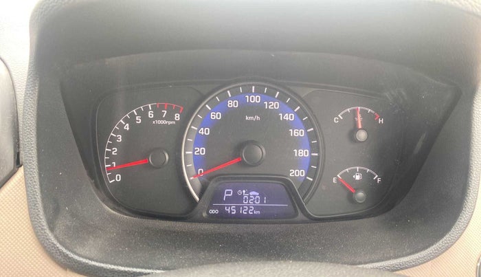 2014 Hyundai Xcent SX AT 1.2 (O), Petrol, Automatic, 45,111 km, Odometer Image