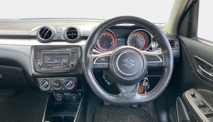 2018 Maruti Swift VXI, Petrol, Manual, 30,241 km, Steering Wheel Close Up
