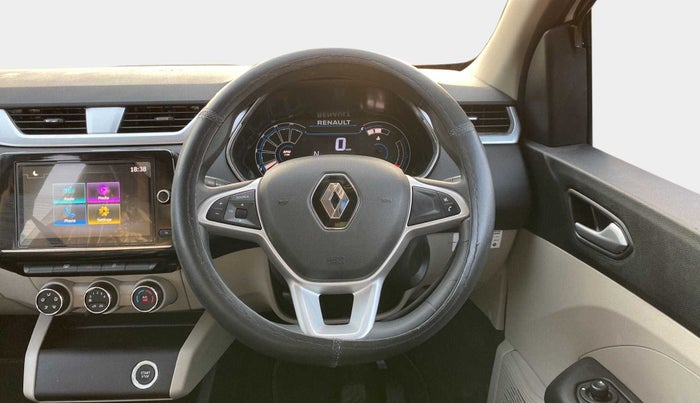 2021 Renault TRIBER RXZ AMT, Petrol, Automatic, 3,397 km, Steering Wheel Close Up