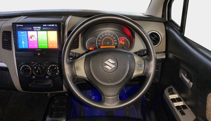 2015 Maruti Wagon R 1.0 VXI, Petrol, Manual, 56,277 km, Steering Wheel Close Up