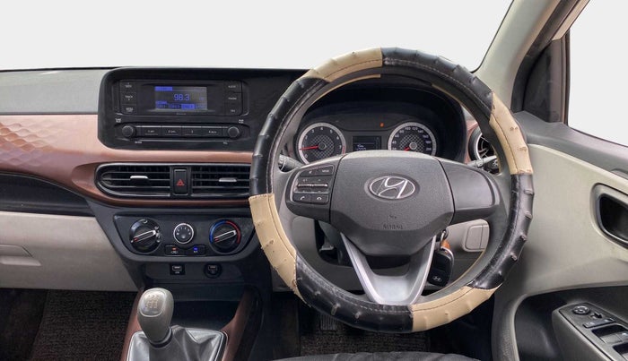 2020 Hyundai AURA S 1.2, Petrol, Manual, 27,141 km, Steering Wheel Close Up