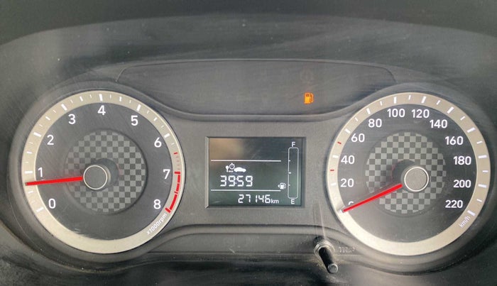 2020 Hyundai AURA S 1.2, Petrol, Manual, 27,141 km, Odometer Image