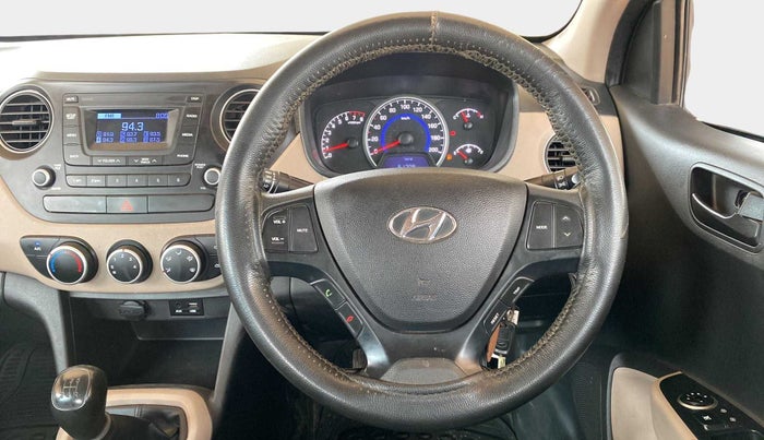 2019 Hyundai Grand i10 MAGNA 1.2 KAPPA VTVT, Petrol, Manual, 36,145 km, Steering Wheel Close Up