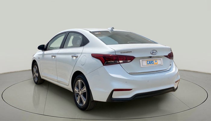 2018 Hyundai Verna 1.6 VTVT SX (O) AT, Petrol, Automatic, 50,858 km, Left Back Diagonal