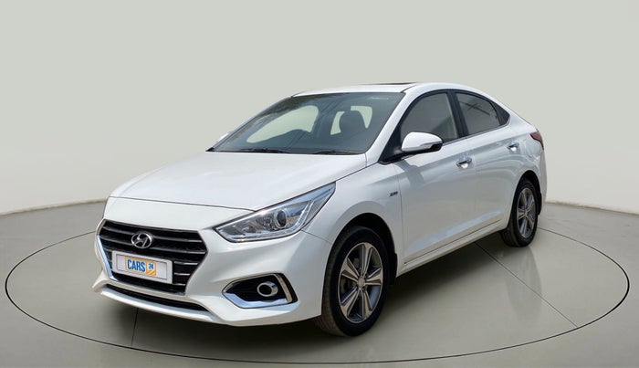 2018 Hyundai Verna 1.6 VTVT SX (O) AT, Petrol, Automatic, 50,858 km, Left Front Diagonal