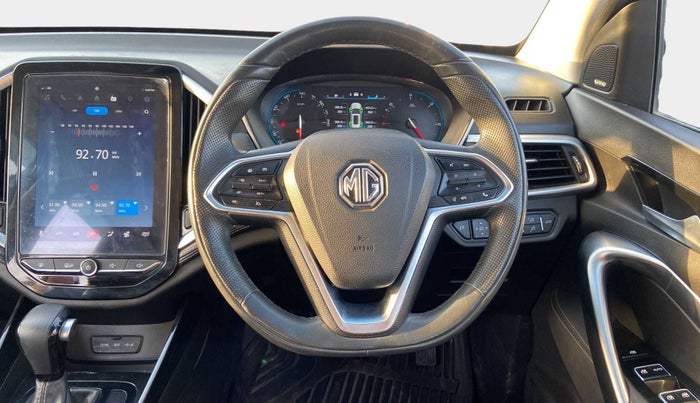 2019 MG HECTOR SHARP 1.5 DCT PETROL, Petrol, Automatic, 36,337 km, Steering Wheel Close Up