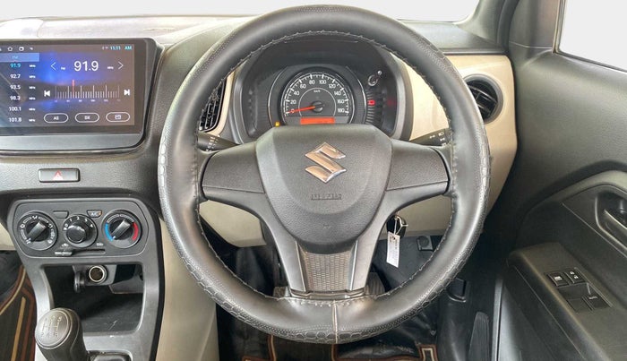 2022 Maruti New Wagon-R LXI 1.0, Petrol, Manual, 8,807 km, Steering Wheel Close Up