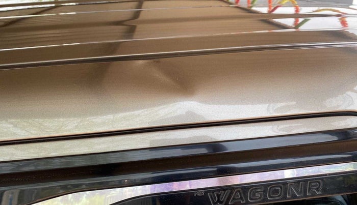 2022 Maruti New Wagon-R LXI 1.0, Petrol, Manual, 8,807 km, Left C pillar - Slightly dented