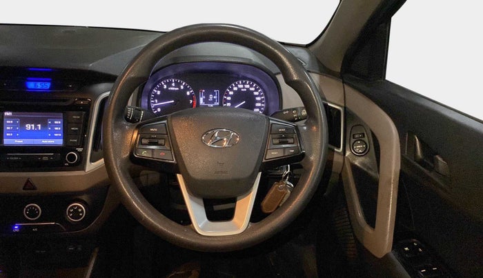 2018 Hyundai Creta E PLUS 1.6 PETROL, Petrol, Manual, 71,552 km, Steering Wheel Close Up