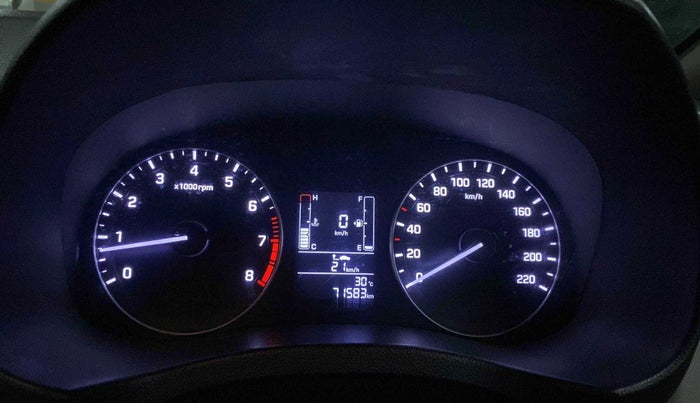 2018 Hyundai Creta E PLUS 1.6 PETROL, Petrol, Manual, 71,552 km, Odometer Image