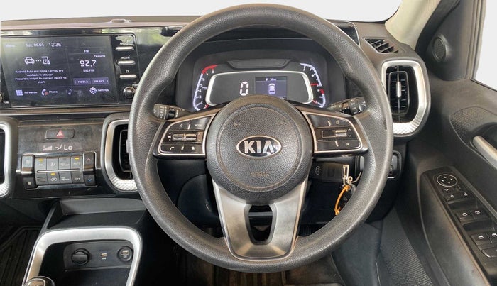 2020 KIA SONET HTK PLUS 1.2, Petrol, Manual, 42,809 km, Steering Wheel Close Up