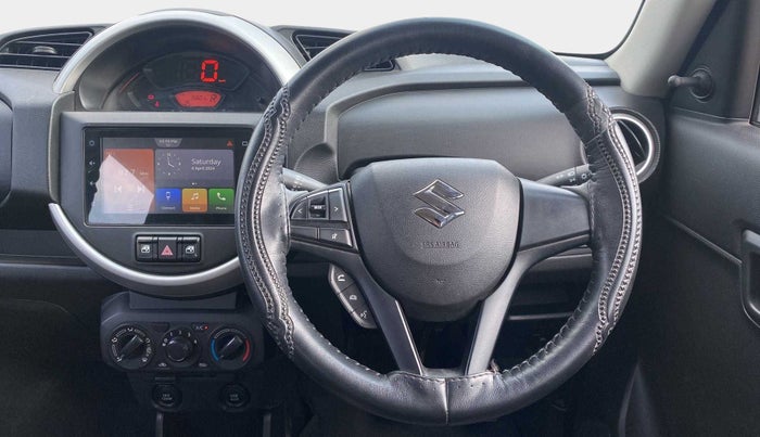 2020 Maruti S PRESSO VXI PLUS AMT, Petrol, Automatic, 15,597 km, Steering Wheel Close Up