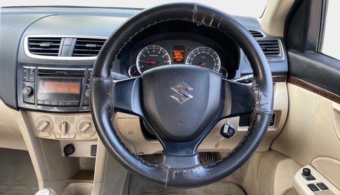 2016 Maruti Swift Dzire VXI, Petrol, Manual, 96,534 km, Steering Wheel Close Up