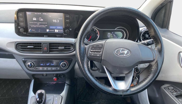 2021 Hyundai GRAND I10 NIOS SPORTZ AMT 1.2 KAPPA VTVT, Petrol, Automatic, 23,576 km, Steering Wheel Close Up