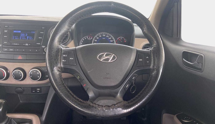 2019 Hyundai Grand i10 MAGNA 1.2 KAPPA VTVT, Petrol, Manual, 98,059 km, Steering Wheel Close Up